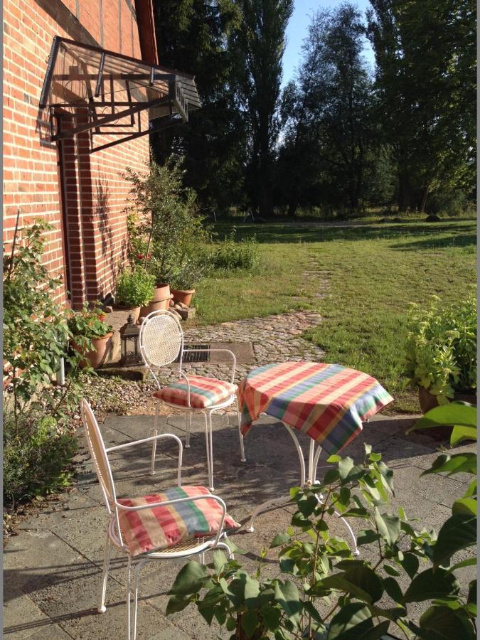 Ferienwohnung 1 Im Landhaus Am Wildpark Boek Esterno foto