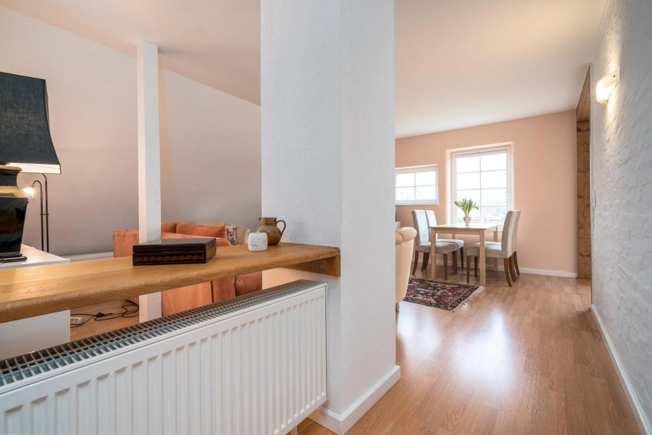 Ferienwohnung 1 Im Landhaus Am Wildpark Boek Esterno foto