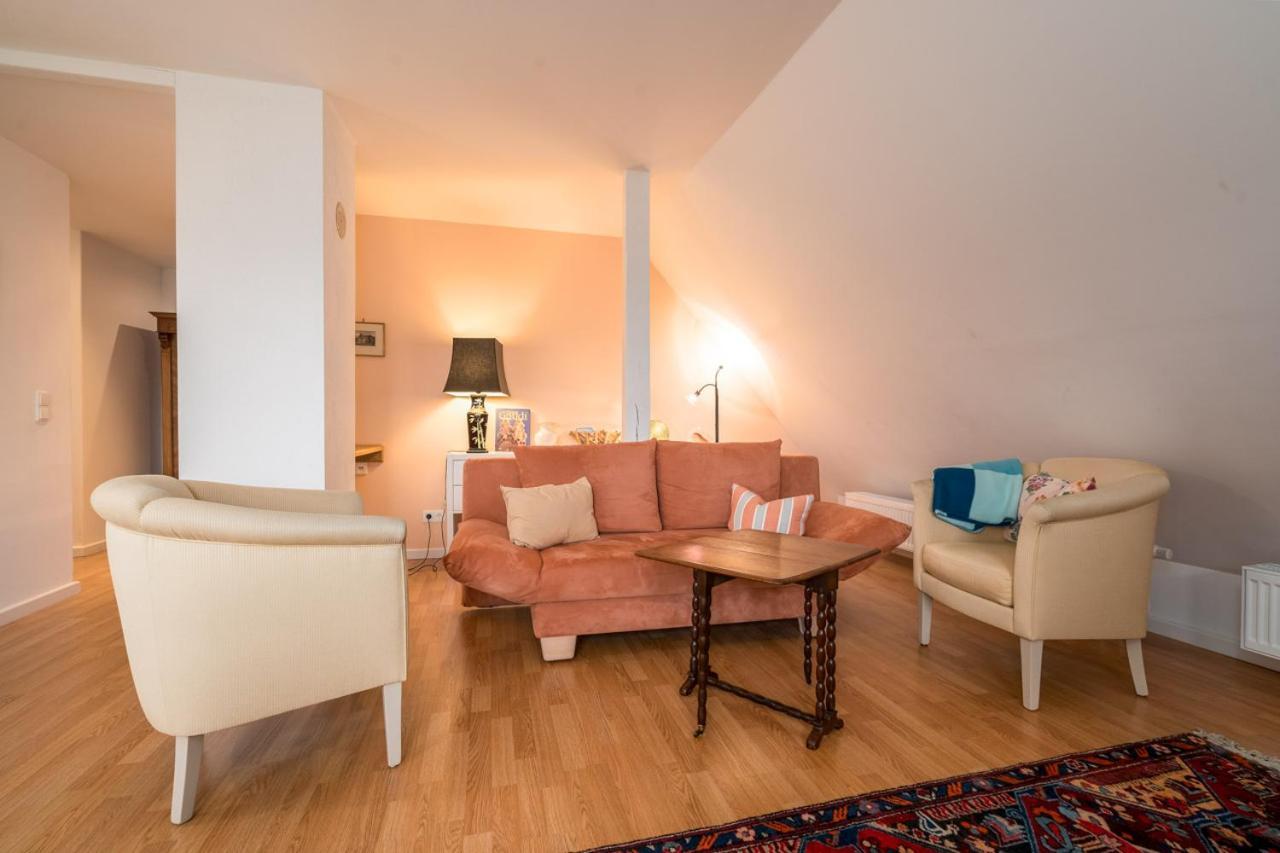 Ferienwohnung 1 Im Landhaus Am Wildpark Boek Esterno foto
